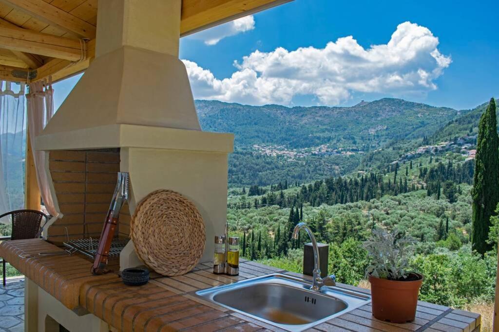 Ostria House Villa Pinakokhorion Exterior foto